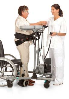 Bure Rise & Go a short description The Bure Rise & Go is a conventional, electrically operated walker that is enhanced with a power rise function.