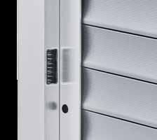 Matching side door NT 60 Robust and space-saving Rolling shutters and rolling grilles are