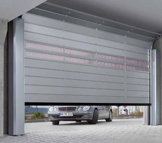 NEW: Flexible high-speed door with ATEX protection SAFETY LIGHT GRILLE as standard High-Speed Sectional Doors A combination of technology and