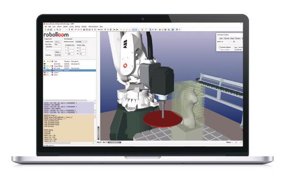 A SINGLE SOFTWARE PLATFORM FOR ALL OF YOUR PROGRAMMING NEEDS ARPP is the in-house robot simulator.