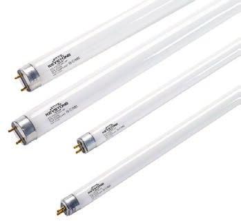 FLUORESCENT LAMPS T8 LINEAR Nominal Wattage Nominal Length Case Quantity Temperature High Performance Linear T8 Lamps (Medium Bi-Pin, G13 Base) CRI Initial Mean Rated Average Life 3-hr/Start