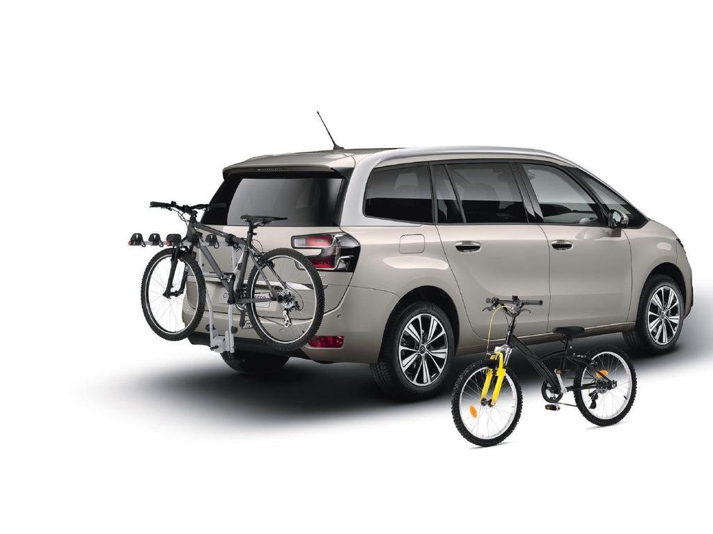 TOWBAR BICYCLE CARRIER Offering safety, quality and functionality, our towbar bicycle carrier is exceptional across the board. It adapts to most bicycle frames, whether large or small.
