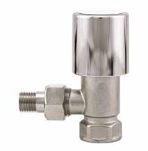 375 TOILET TNK VLVE SIZE PRESSURE CODE PCKING 3/8" (DN 10) 16bar/232psi 3750038 12/120 TECHNICL SPECIFICTIONS MTERILS Male/female threads. Body in nickel-plated brass.
