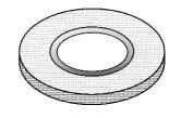 TAPERED BORE RING SPACERS POLYPROPYLENE 1/ 3/ Thickness 1 1 1/ 1 1/ 1 # 5111 # 511 # 5113 # 511 # 5115 # 5116 1 1/ # 511 # 51 # 513 # 51 # 515 # 516 # 5131 # 513 # 5133 # 513 # 5135 # 5136 3 # 511 #