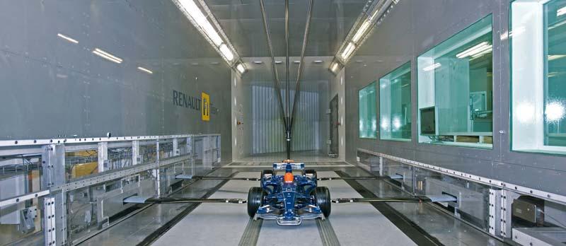 Wind tunnel operates 24/7 More than 50,000 components