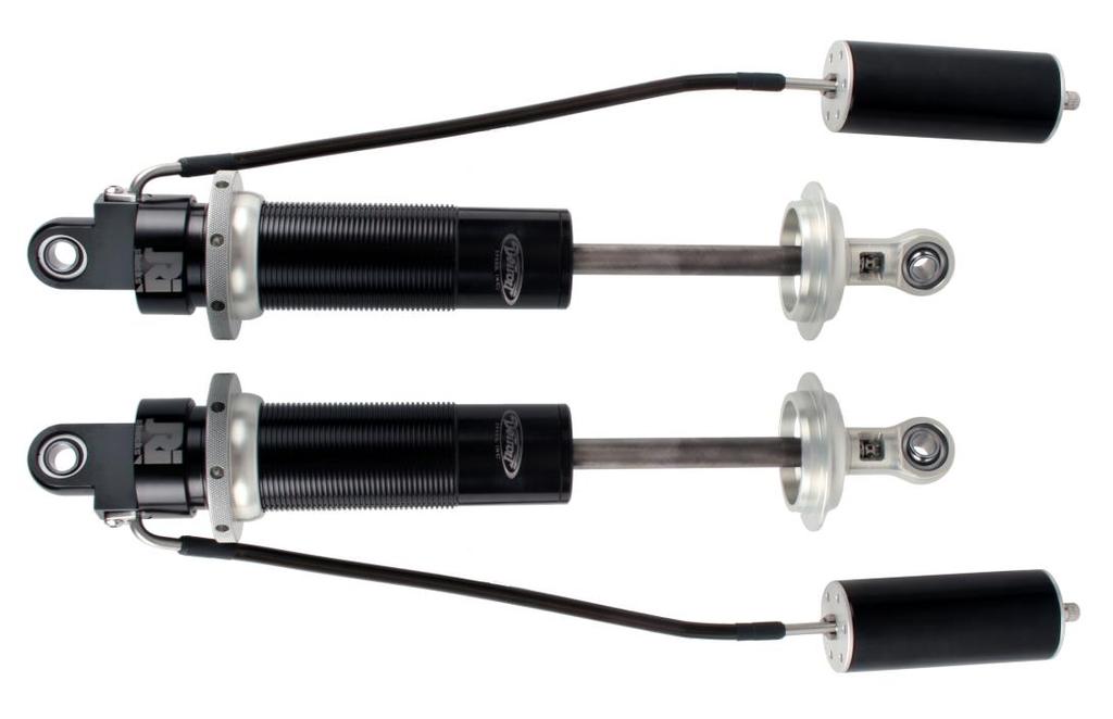 Sweepers Figure 22a Detroit Speed Double Adjustable Shocks When adjusting the low speed rebound start at full (+) position, when adjusting the high speed rebound start at full (-) position.
