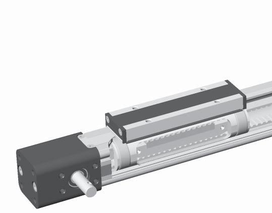 The System Concept ELECTRIC LINEAR ACTUATOR FOR SYNCHRONIZED BI-PARTING APPLICATIONS A completely new generation of linear drives which can be integrated into any machine layout neatly and simply.