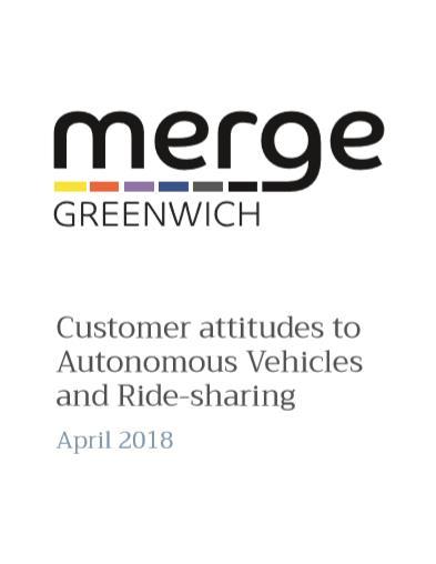 MERGE Greenwich Customer Research Customer attitudes to