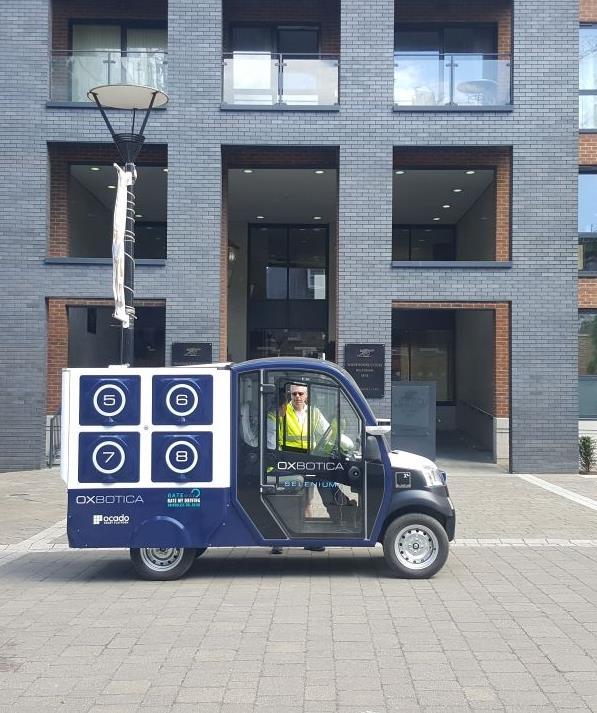 Trial 3: Last mile delivery Aim To explore public perception and experience of driverless deliveries to inform future deployments of