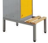WIDTH 460mm DEPTH 550mm 150mm LOCKER STANDS Stands available to suit any number of lockers, all complete with