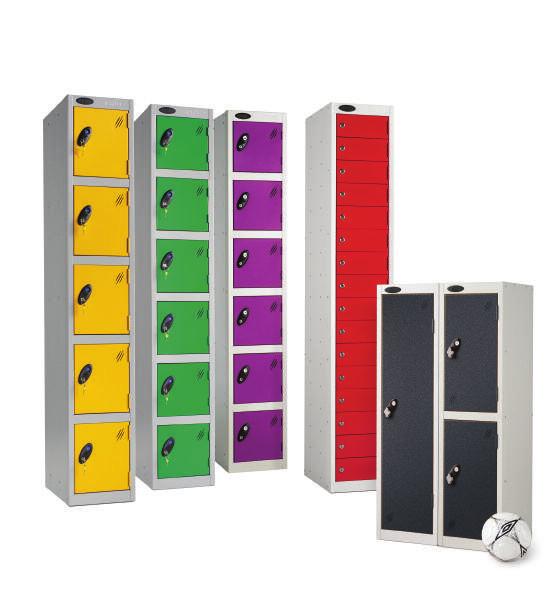 O LOCKERS Throughout this brochure you will find creative and specialist storage solutions and options for very specific and individual applications.