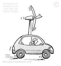 electricity while the car is in motion Figure8 wind