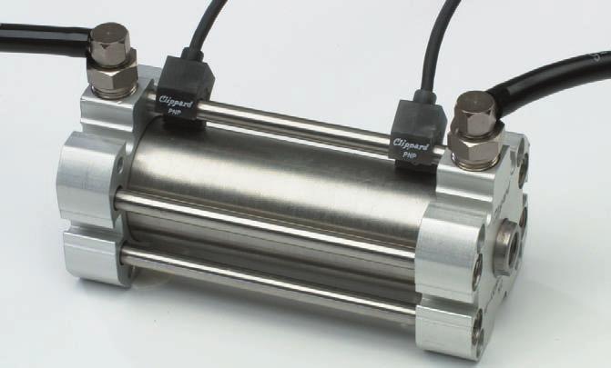 AFO COMPACT CYLINDER HALL SENSORS MAGNETIC PISTON & HALL EFFECT SENSORS When ordered with the M option an extra rod is added to the AFO for mounting and positioning the switch.
