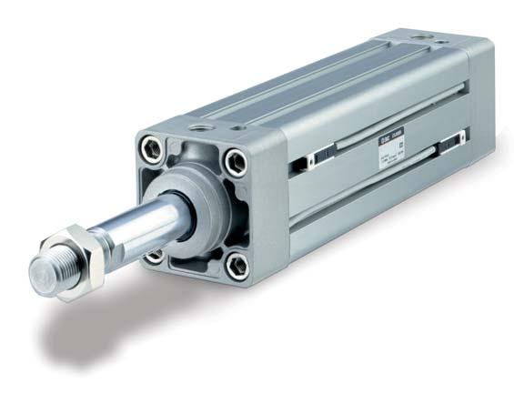 Profile Design Air Cylinder Series CP5 ø, ø, ø, ø, ø, ø Features Conforms to VDMA 24 562 (parts 1 and 2), ISO 6431 and CETOP standards.