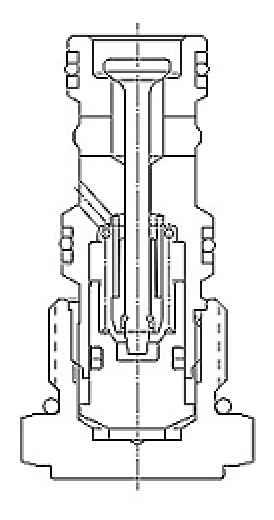 (C)(D)(E) 44 Check Valve Torque 30-35 FT/LBS Seal Kit 059 HYDRAULIC