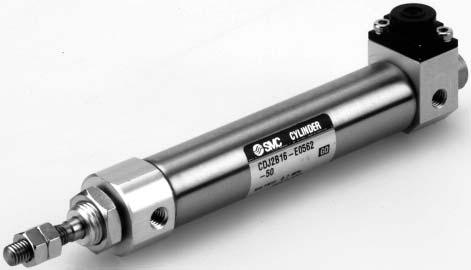 Series CJ Series CJ air cylinder is equipped with end lock function. Maintains the cylinder s original position even if the air supply interrupted.
