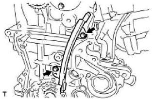 (c) Set the camshaft timing gear and the camshaft timing sprocket in the positions ( 20 ATDC) shown in the illustration. (d) Set the crankshaft in the position ( 20 ATDC) shown in the illustration.
