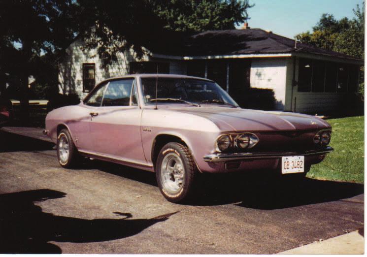 Corvair Classyfieds For Sale: 1965 Corsa-Evening Orchid 180 HP Turbo 60,854 Original Miles, Garage kept since the 70 s. Body good, 1 small rust spot on front fender.