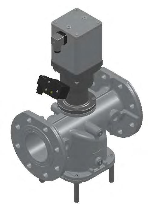 VMH Safety shut off valves for gas with hydraulic