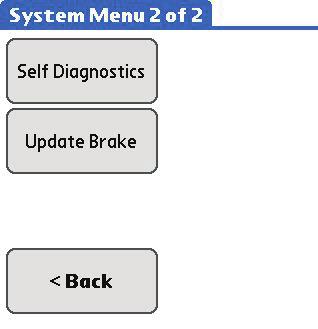 Section 2 SELF DIAGNOSTICS The SpeedBrake stores a running log of all events that affect its performance. This log may be used to identify any diagnostic concerns with the SpeedBrake. 1.