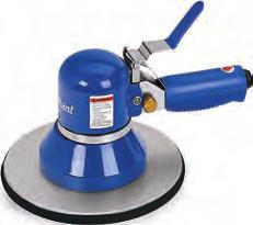 Geared Sander. Rear diffused exhaust Built-in adjustable speed regulator Removable brass filter screens out debris AT411A AT411A 6" Dual Action Sander.