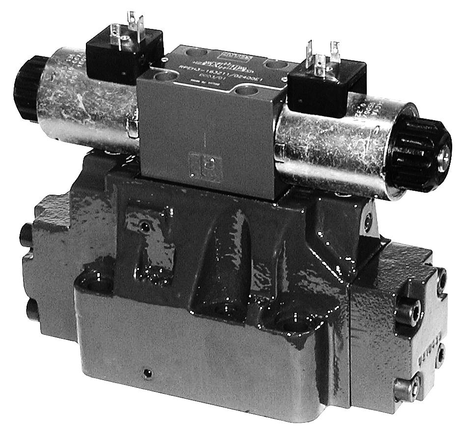 4/2 and 4/3 Way Directional Control Valves Pilot Operated Size 16 (D 07) 320 bar (4600 PSI) RPEH4-16 300 L/min (80 GPM) HA 4023 12/2007 Replaces HA 4023 2/2003 Solenoid pilot operated directional