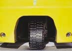 Pneumatic and solid soft tires are provided for B13 / 15 / 18 / 20T as an option.