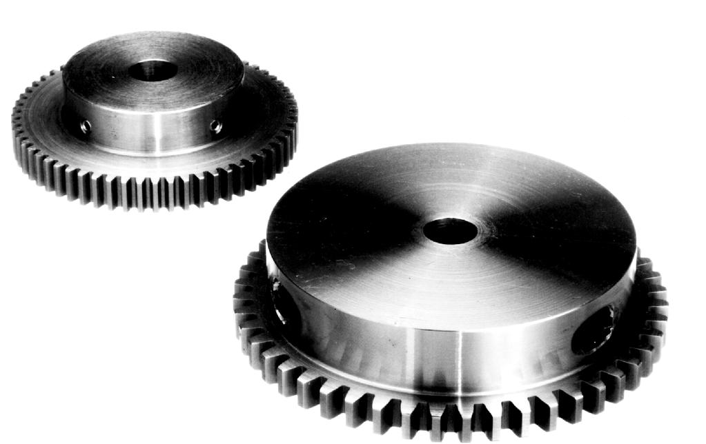 Split Gears When using an AI-Tek speed sensor in RPM measurement, split gears provide a convenient and simple means of installation where shaft disassembly is not feasible.
