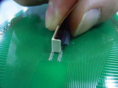 During the design phase of the PCB layout, make sure to incorporate enough space to engage/