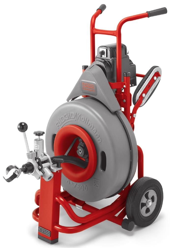 Demand the Best... The professional s new choice in main line drain cleaning machines.