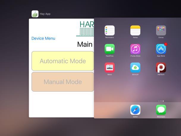 This will show the open apps that are running on your ipad (Figure