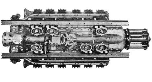 The only surviving W-1A engine, Packard production AS 22-83, is