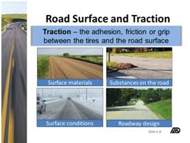 Unit Objectives, Natural Laws and Traction Materials and Resources Part 1 Traction Slide 6.8 Slide 6.