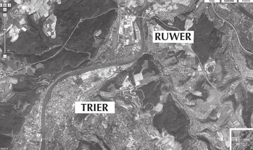 Combat Command B turned their attention next to the burg of Ruwer, Germany, just a mile northeast of Trier.