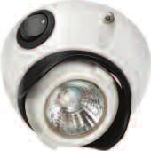 COURTESY & SWIVEL LAMPS 87602 10 30 Volt L.E.D Courtesy Strip Lamp 90 15 Features L.E.D output and reliability.