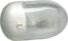 DOME LAMPS 86842 Interior Dome Light with Off/On Rocker Switch Bright, wide-angle