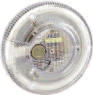 87310 87310BL 122 32 87320 12V 13W Fluorescent Interior Lamp with On/Off/Door Switch Features a fitted 13W circular fluorescent tube. The lamp is surface mounted and low profile.