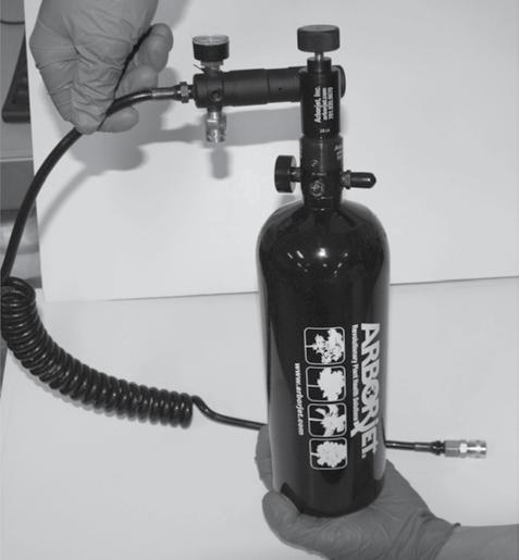 You can fill your air tank if you have a personal compressed air tank of your own, all you ll need is part #975-00039N Fill