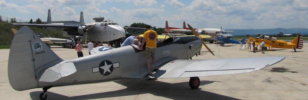 Bring the family out to the Hagerstown Regional Airport and climb aboard the Fairchild C-82, C-119 Flying Boxcar and PT-26 Trainer.
