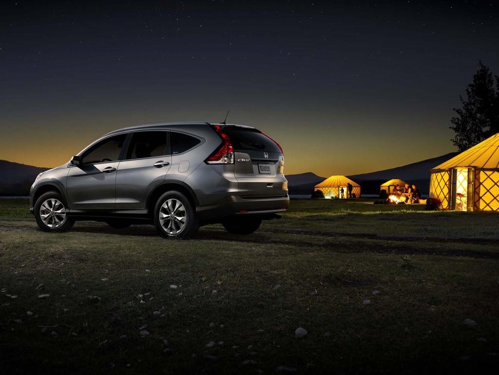 CR-V 2WD EX-L shown in Alabaster Silver Metallic. Sometimes, you need a car that knows how to be more than just a car.