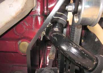 Make sure that there is adequate clearance between the starter switch