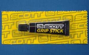 Once you get the grip off, wash it with warm water and soap, dry it real good and then use something like, Scott Grip Stick to put the grip onto the Holeshot Superbike Bars.