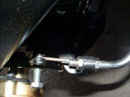 Brake adjustment Hand Park (Caliper end) Loosen