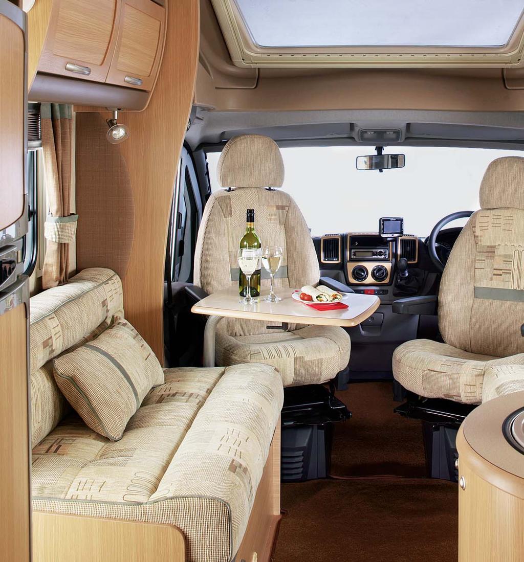 ultimate luxury touring Bessacarr s renowned comfort, style and specification
