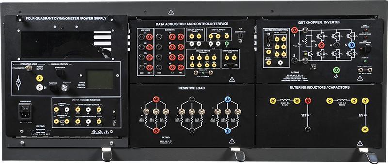 DC Power Electronics Training System 579298 (8010-60) The DC Power Electronics Training System provides a comprehensive study of the diode and switching transistor, two semiconductor components that