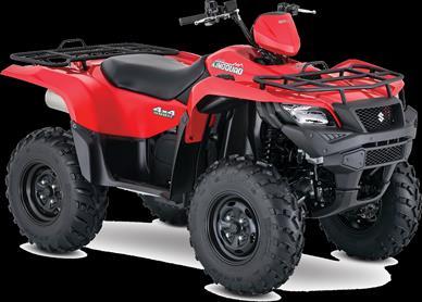 The rugged and reliable KingQuad has recently been refined to have smoother acceleration, quicker throttle response, and a stronger feel in the