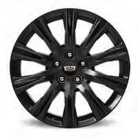 19-Inch Wheel Package - 10-Spoke Spectra Gray Painted with Black Inserts (SGZ)-FE3 Personalize your vehicle with these 19-Inch 10-Spoke Spectra Gray Painted Wheels with Black Inserts (SGZ) cadillac.
