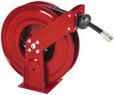 HOSE REELS CODE 860 156 Narrow Double Post Hose Reels Model 8081 The dual arm design provides additional strength and stability in harsh off-road environments, and the base features a narrow,