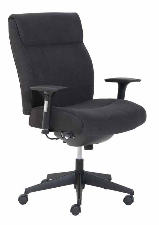 ComfortCore Plus with Memory Foam seat construction.