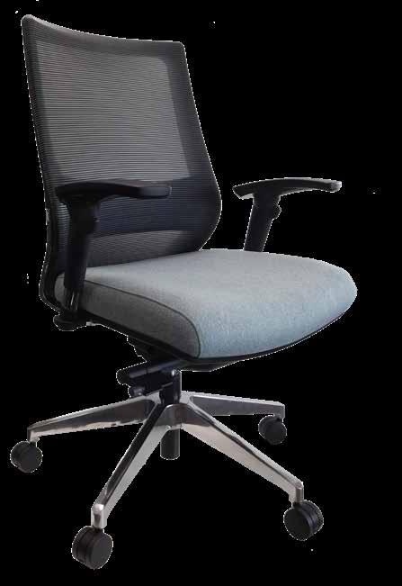Executive Mesh Heavy Duty Seating Built for heavy duty usage. Heavy Duty Executive Task with Arms Model No. 6004 Stocked in Black Fabric seat with Black Mesh back. 350lb weight capacity.
